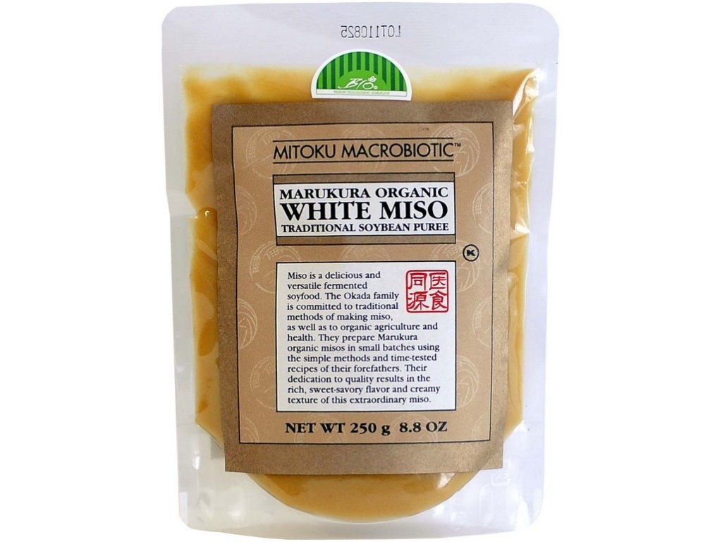 Bio bílé miso 250g Mitoku Sunfood